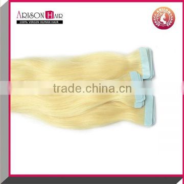 cheap brazilian virgin hair golden tape hair extension