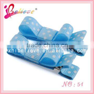 Wholesale fashion charming customized boutique hair clip small