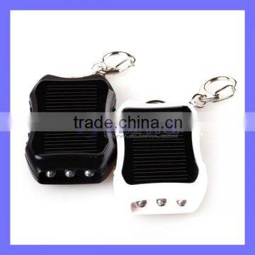 Multifunction Mobile External Power Bank With 3 LED Solar Keychain Light