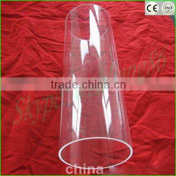 High Pressure Resistance Large Diameter Clear Quartz Tube