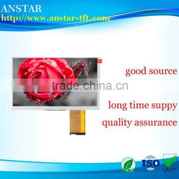 7"with 16.7M display colors 2016 hot sale tft lcd module