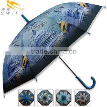 PVC POE PRINTING UMBRELLA ASSORTED COLOURS