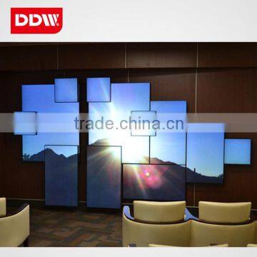 seamless and interactive high brightness lcd video wall for splicing in good price