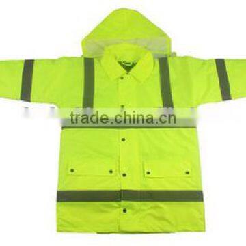 Mens 3M High Visibility Reflective Winter Highway Safety Jacket