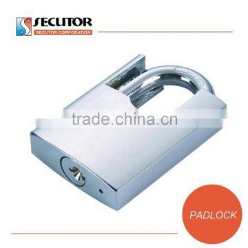 High Security Shackle Protected Brass Padlock