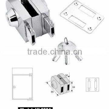 Glass door lock HI-208A,stainless steel door lock