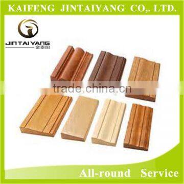 wood decorative flat furniture moulding