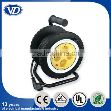 French type extension cable reel, cable reel socket VD-919A(25M) VD-919B(50M)