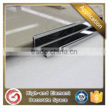 Stainless Steel Floor Transition Profiles Metal Expansion Joints for Marble Edge