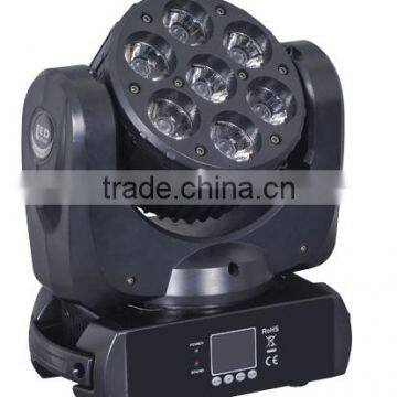 Professional 4in1 7pcs Rgbw Led Beam Moving Head Stage Lights photo-5