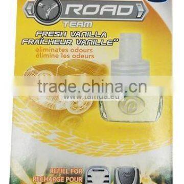 Ambi Pur Car Road Team Diffuser (Free) + Refill 7 ml Fresh Vanilla