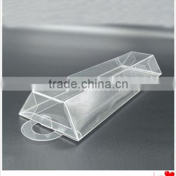 Take away food packing folding clear plastic box