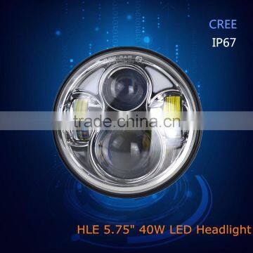 New design in high quality 5.75'' 40w headlight harley daymaker led