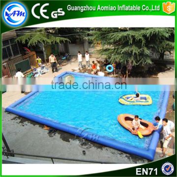 Best 0.9 mm pvc large portable swimming pool equipment china