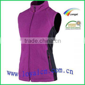 women polar fleece vest & ladies fleece vest and waistcoat