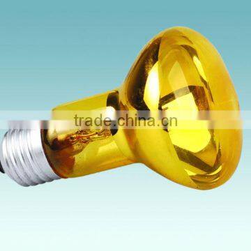 YELLOW R63 COLOUR INCANDESCENT BULBS E27 220-240V