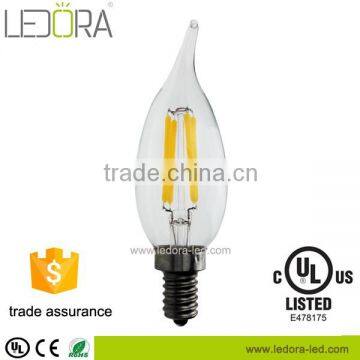 Passed CE&RoHS UL Certification Filament Leb Bulb Dimmable Lights C32
