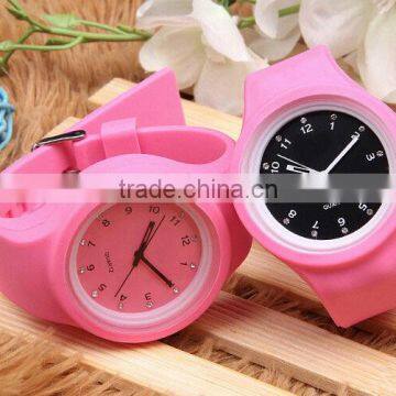 Attactive Whole Luminous Silicone Jelly Watches Top Sale Interchangeable Strap Watch photo-3