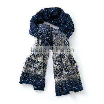 Fashion Acrylic Knitted Scarf