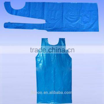 Cheap Disposable Blocked PE Apron With Food Grade