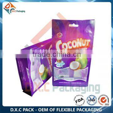 Food Packaging Bag Manufacturer Hang Hole Snack Bag