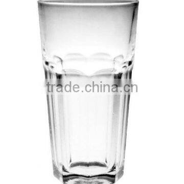 Drinking glass, big glass tumbler, clear glass cup