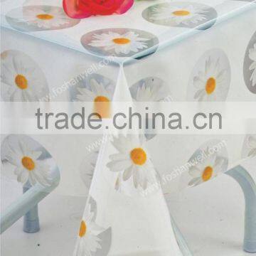 Transparent pvc soft film material table cover clear cloth wipe clean