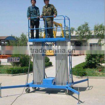 HOME lifter for single person for construction aluminum alloy hydraulic lifting platform