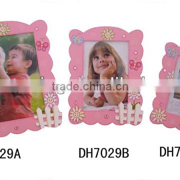 2014 funny kids MDF photo frame L/M/S size