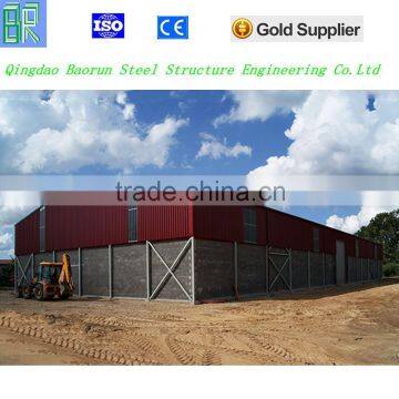 high quality prefabricated steel structure building