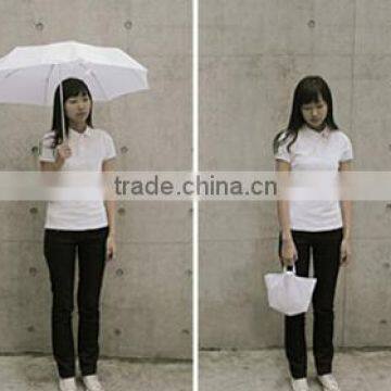 Carry bag umbrella with overlock/Folding umbrella