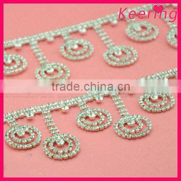 New Design Rhinestone Trimming Chain in Small MOQ WRC-236 photo-2