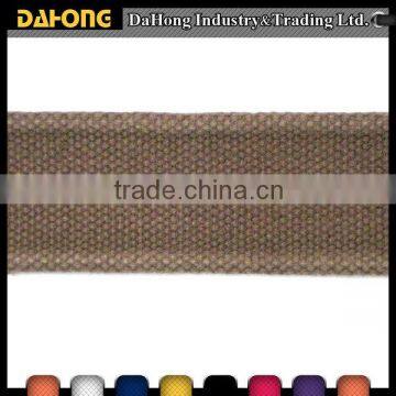 40mm Oeko-Tex Certified Woven Stone Washed Cotton Webbing Tape