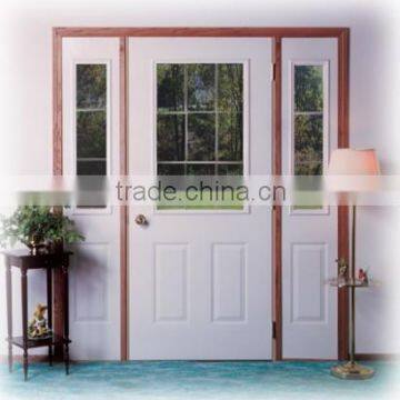 36"80" Primed White French Door for Entrance