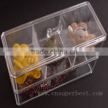 OEM clear acrylic gift box