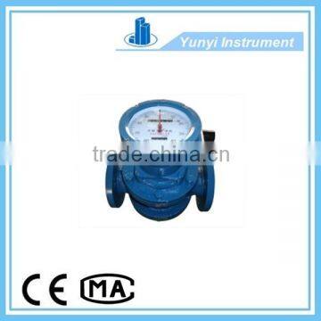 Liquid waist wheel flow meter