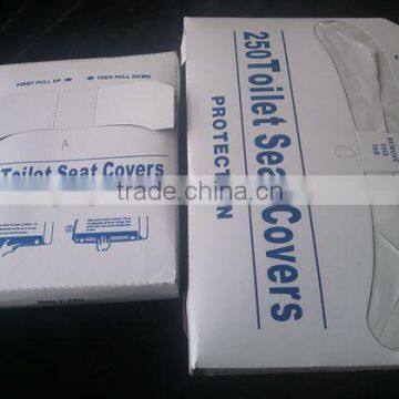 Disposable Harf Fold Toilet Mat White (20 Pack of 250) Antibacterial Waterproof Seat Cover Paper photo-4