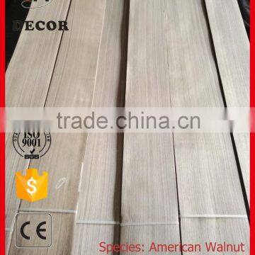 Quarter Cut Natural American Walnut Wood Veneer