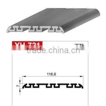 anodize aluminium profile sliding door triple rail