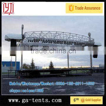 truss stage/event truss stage/folding stage