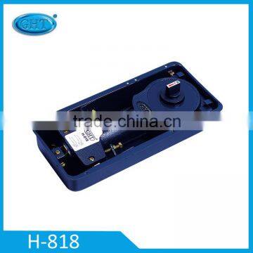 Hotel glass door accessories double speed floor hinge/floor closer/floor spring for sale