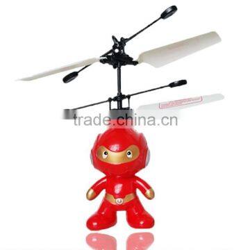 HY830 Best toy for gifts 2.4G rc flying spaceman, rc flying robot, induction toys, USB charging