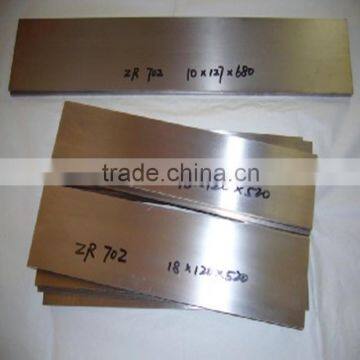 Zr702(R60702) Zirconium sheet/plate with lower price ASTM B551/B551