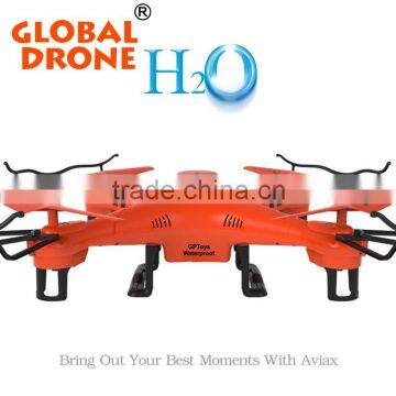 2.4g 4ch waterproof rc drone for kids,one-key return quadcopter with long control distance