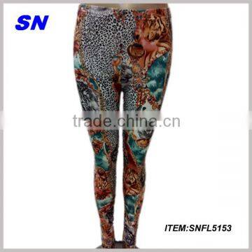 Custom printed tights leggings fat women leggings