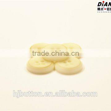 2016 DIAN bulk white buttons with burnt effect corozo nut button