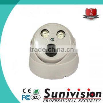 Indoor 6mm fixed lens Dome IR 1.3MP Security HD CVI Camera