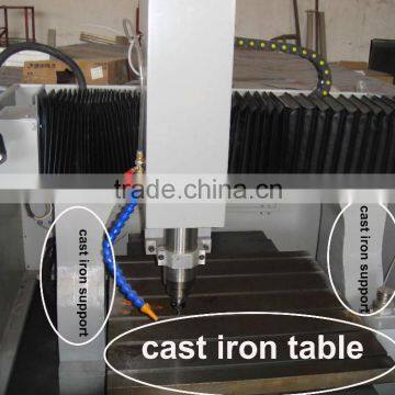PC-6060M CNC Metal Mold Engraver Machine for Steel 40-50 HRC Available