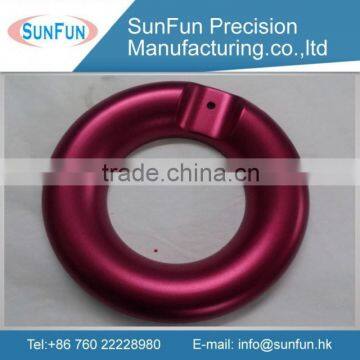 OEM ODM custom cnc machining aluminum pipe flanges