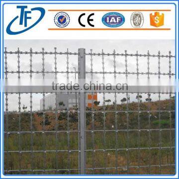 customized cbt razor barbed wire coil and factory price razor barbed wire